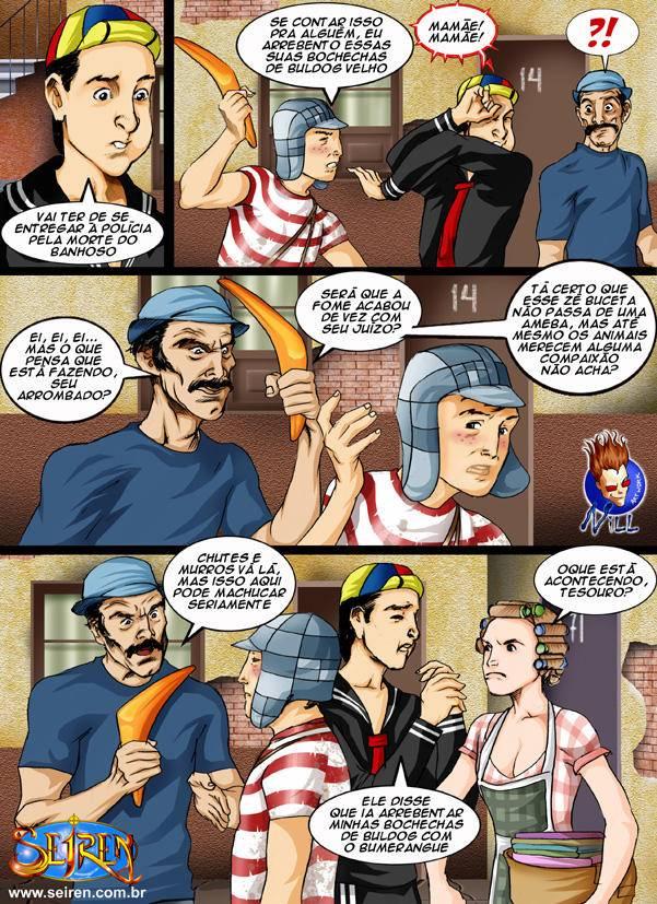 A turma da vila - Chaves Hentai