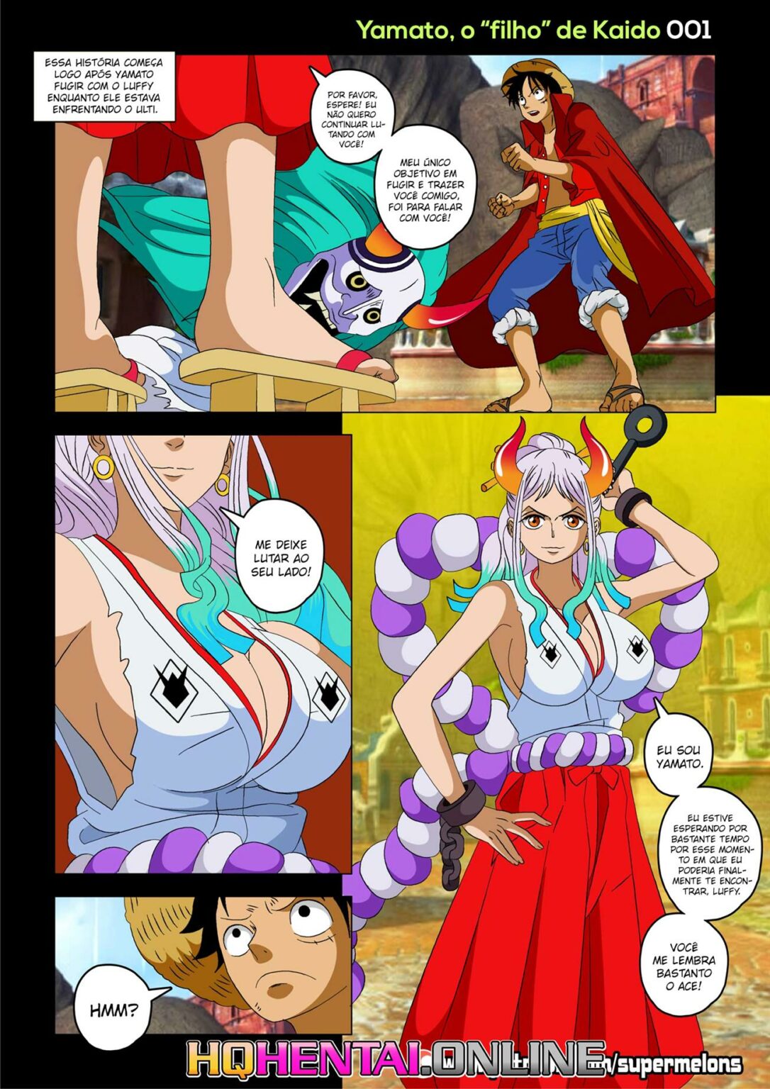 Hentai One Piece - A verdadeira Yamato