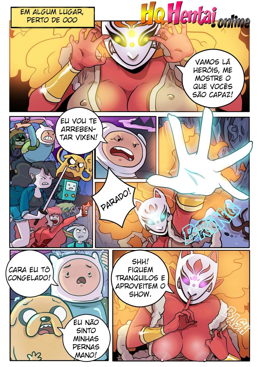 Hora da Aventura Hentai - Na terra da buceta