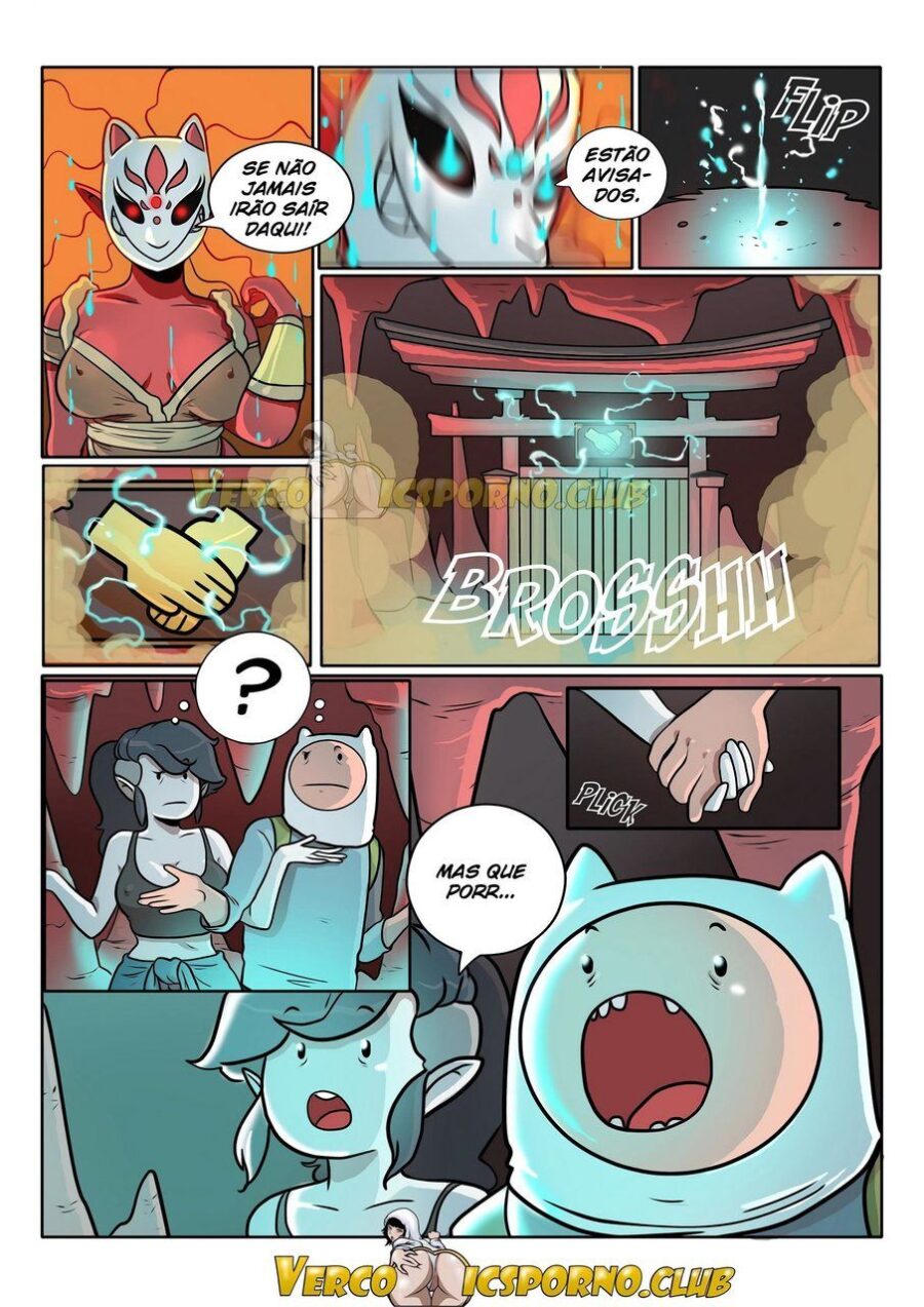 Hora da Aventura Hentai - Na terra da buceta