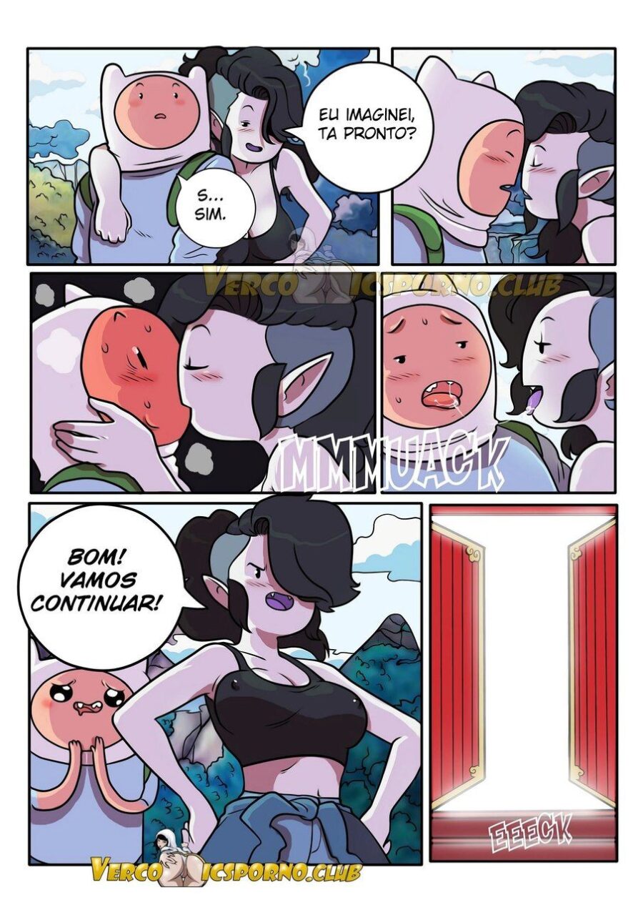 Hora da Aventura Hentai - Na terra da buceta