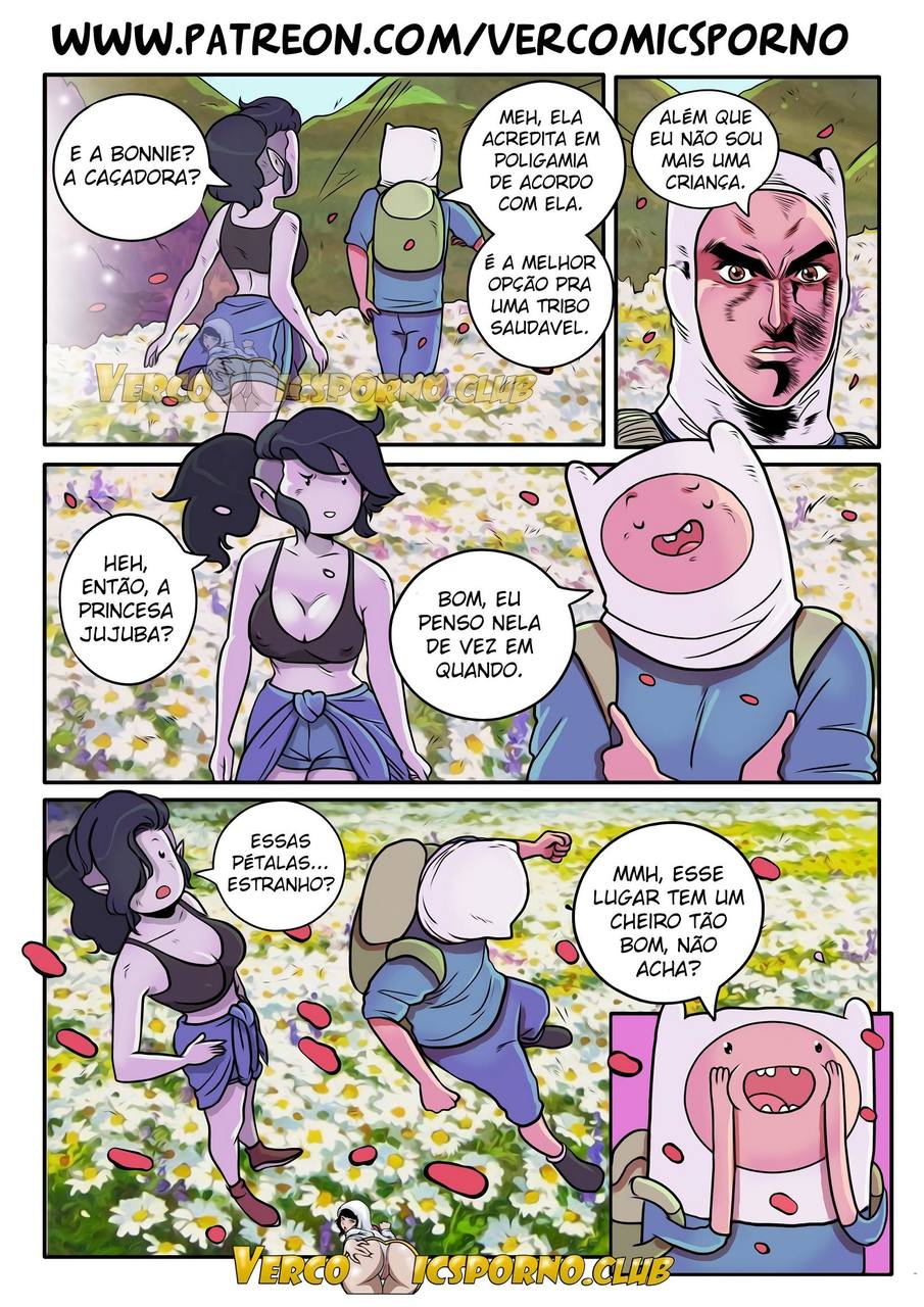 Hora da Aventura Hentai - Na terra da buceta