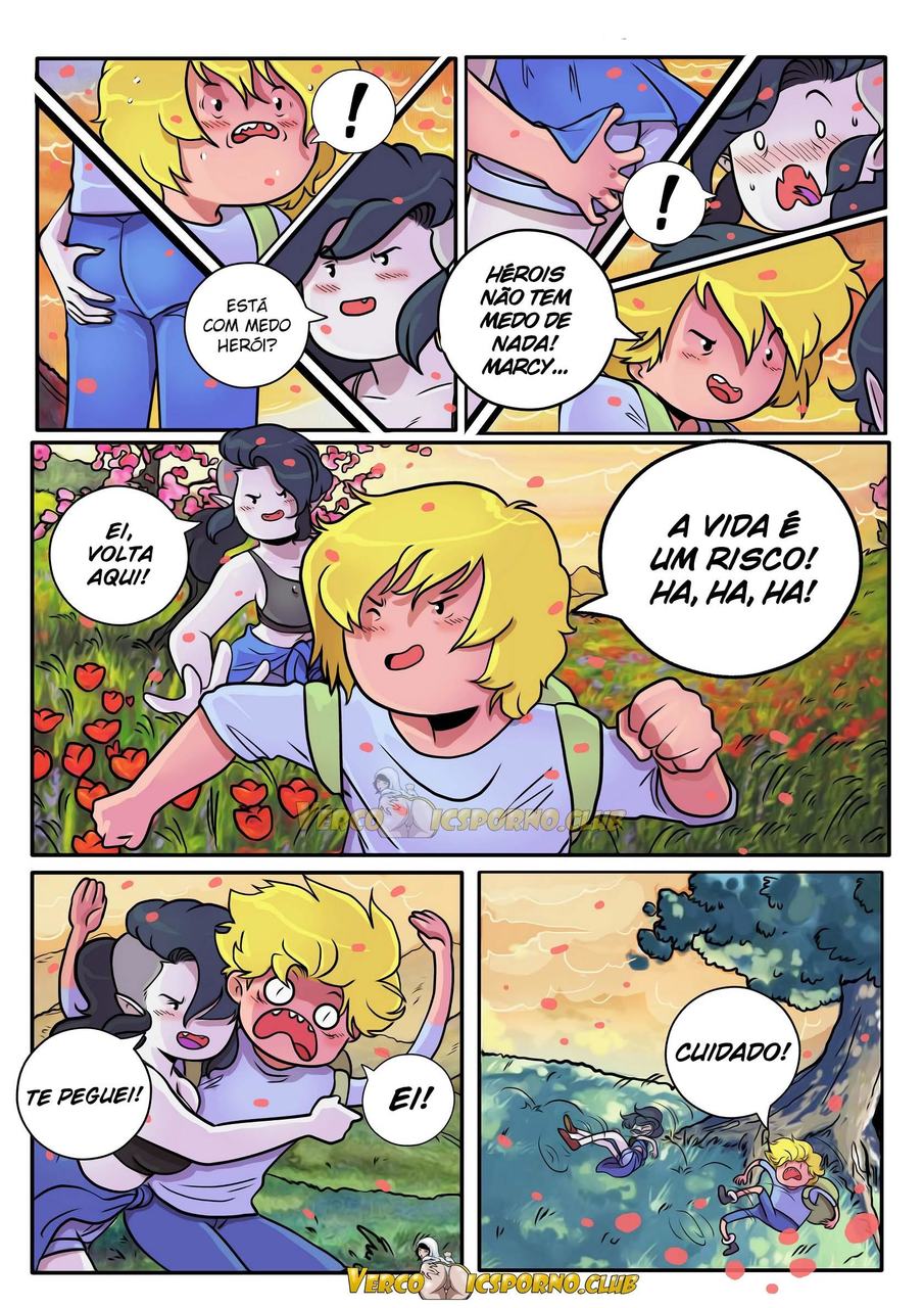 Hora da Aventura Hentai - Na terra da buceta