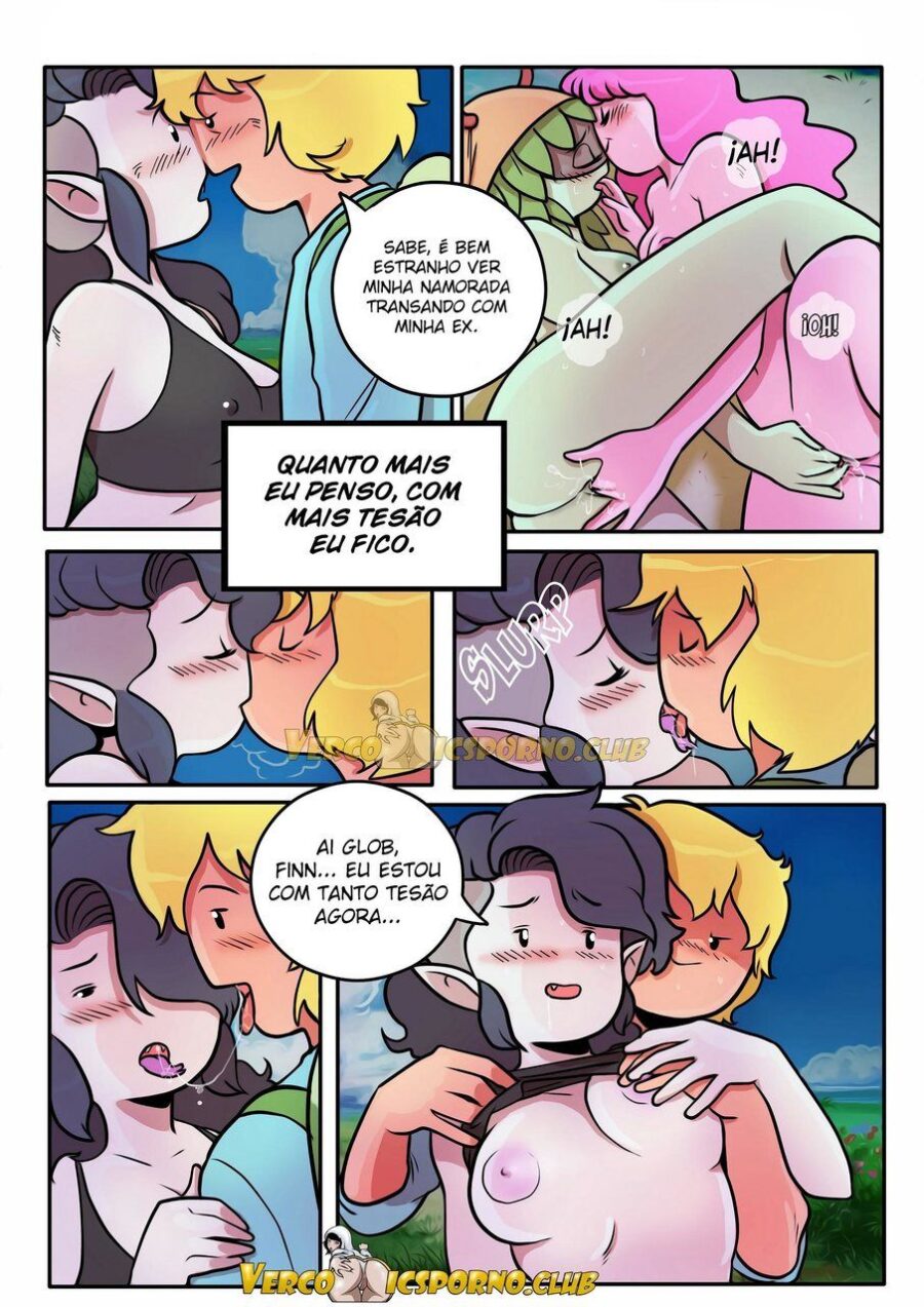 Hora da Aventura Hentai - Na terra da buceta