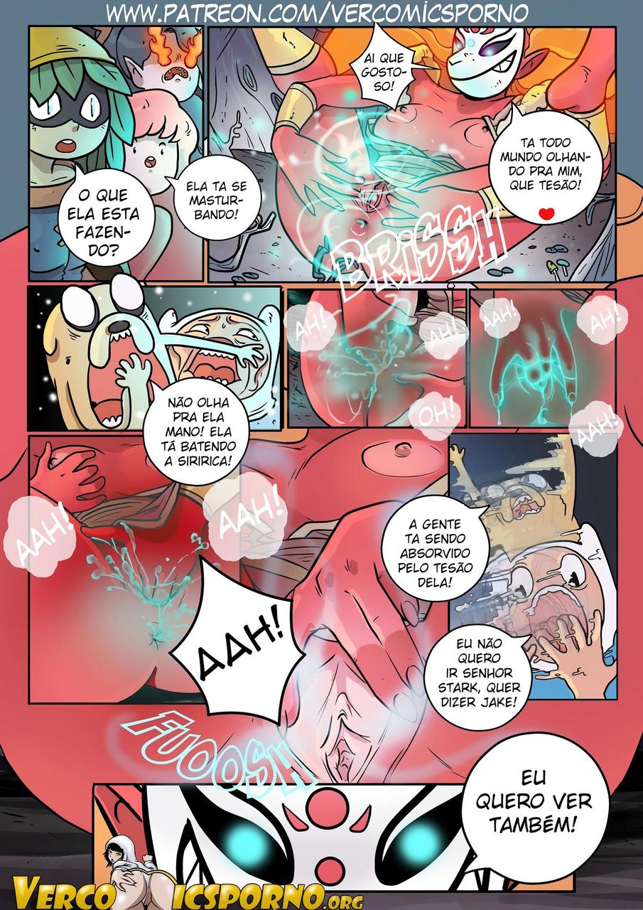 Hora da Aventura Hentai - Na terra da buceta