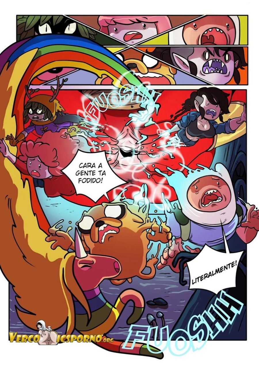 Hora da Aventura Hentai - Na terra da buceta