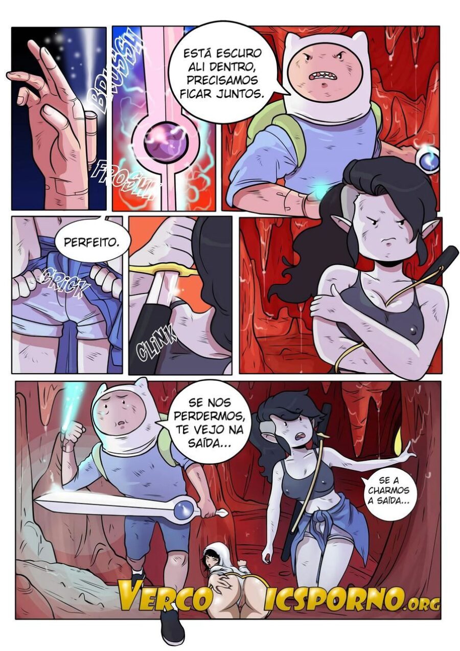 Hora da Aventura Hentai - Na terra da buceta