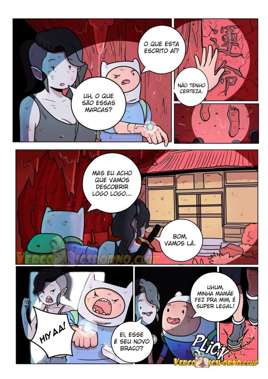 Hora da Aventura Hentai - Na terra da buceta