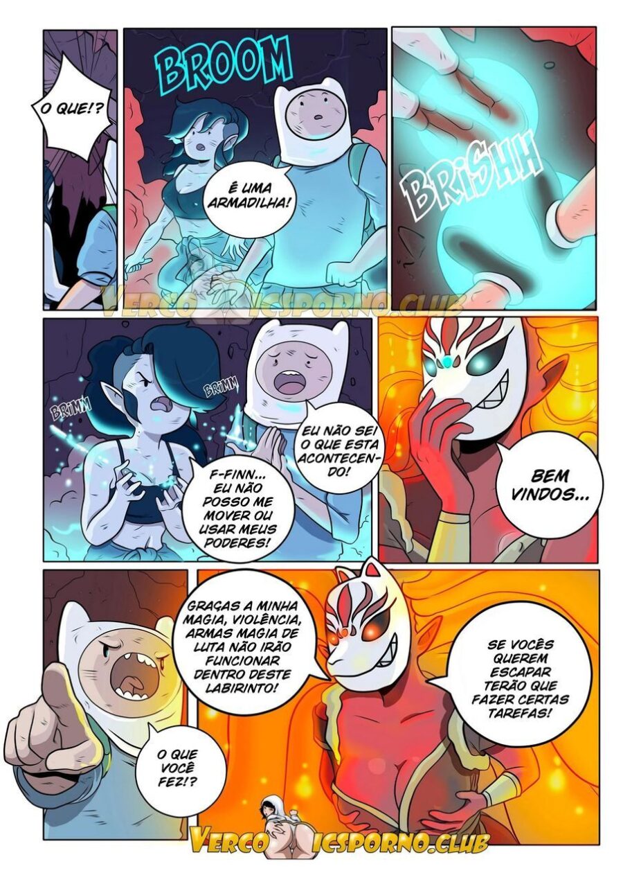 Hora da Aventura Hentai - Na terra da buceta